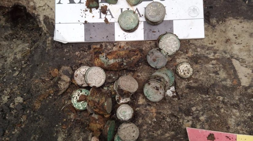 На территории заповедника «Древний Киев» нашли клад с серебряными монетами