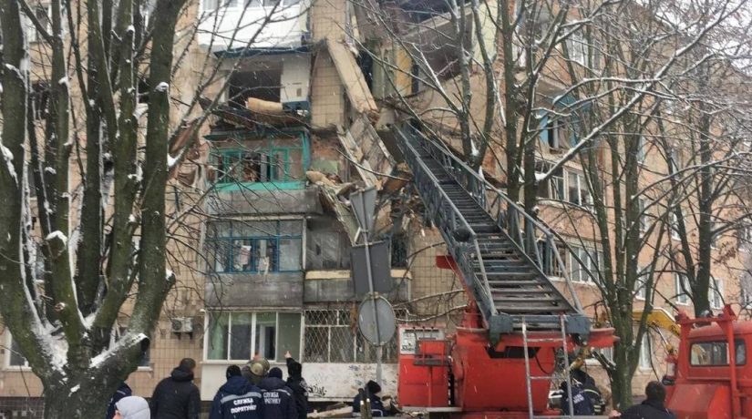 В Фастове произошел взрыв в многоэтажном жилом доме