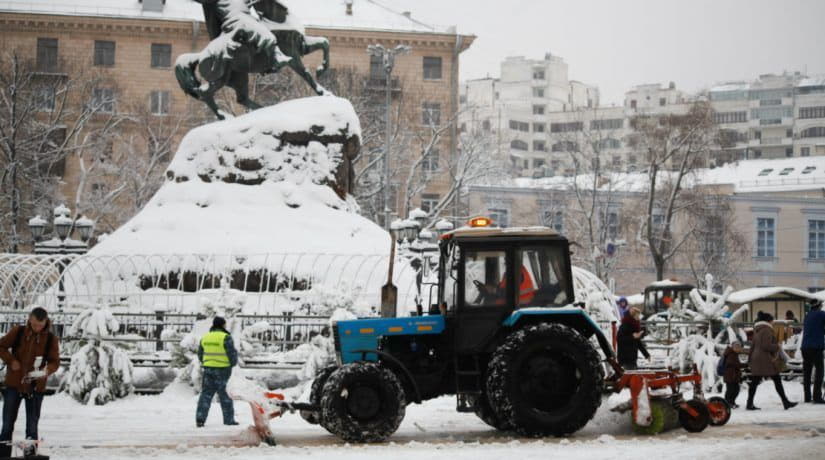 29 декабря в Киеве ожидается небольшой снег, на дорогах гололедица