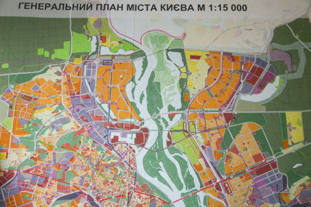 Генеральный план Киева