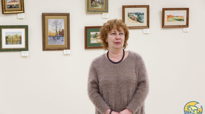В Киеве проходит выставка вышитой живописи Лидии Гончарук