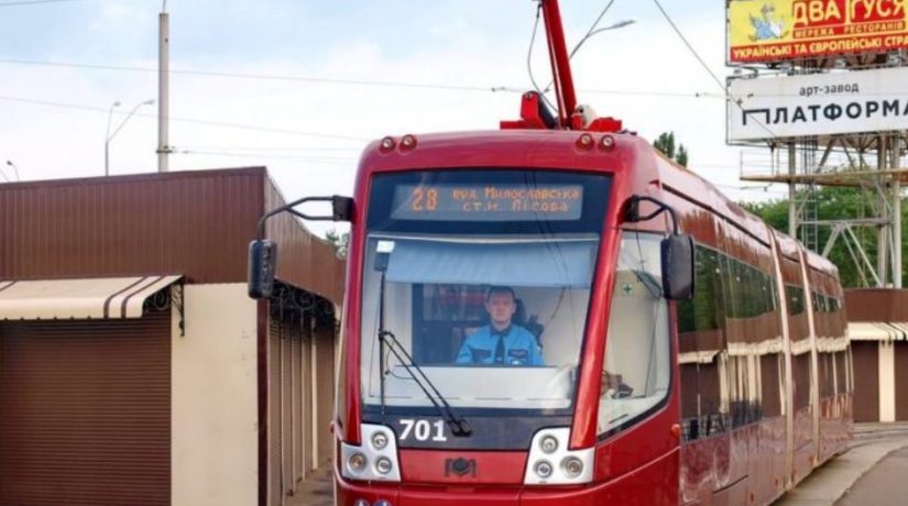 Сьогодні відновлює роботу трамвай з Троєщини до станції “Лісова” (СХЕМА)