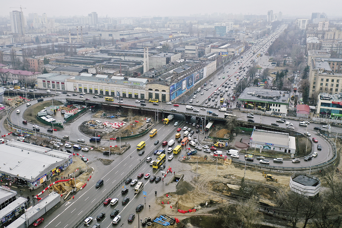 Транспорт проспекта. Шулявский мост. Шулявский мост в Киеве. Шулявский путепровод. Киев проспект Победы.