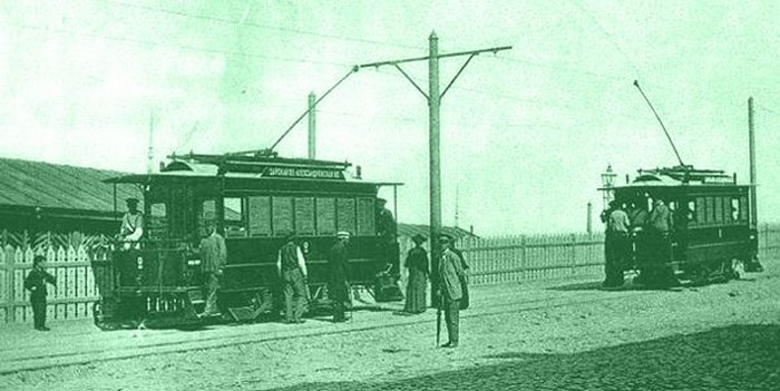 Первые киевские трамваи