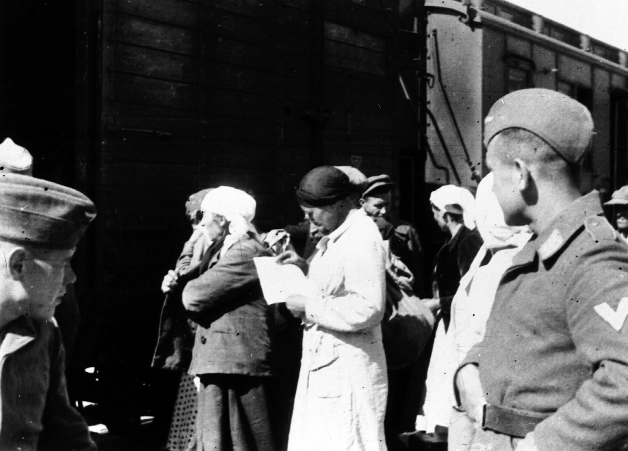 Отправка на работу в Германию, Киев 1942 год
