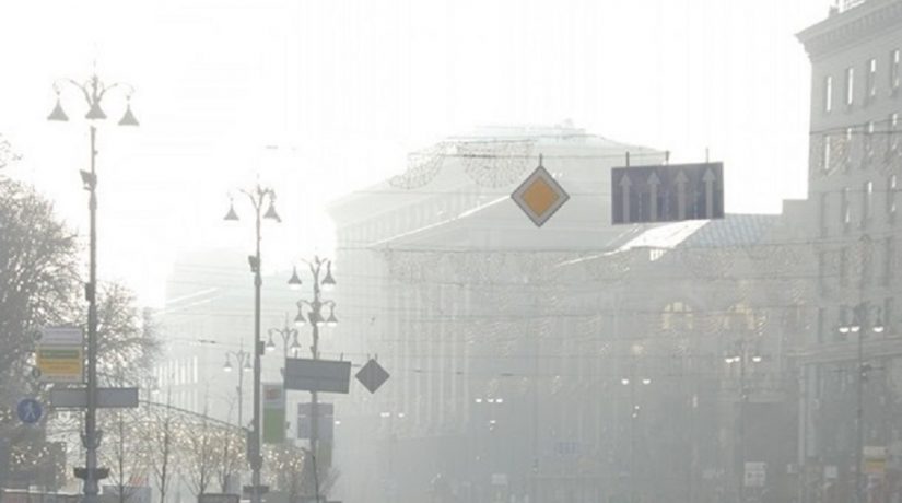 В трех районах Киева уровень загрязнения воздуха превышает норму в шесть раз