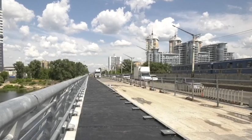 Русановский мост полностью отремонтируют до конца этого года
