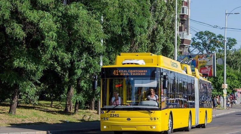 Парк коммунального транспорта Киева пополнился новыми троллейбусами длиной 19 м
