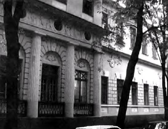 Особняк Уваровых, ул. Екатерининская, 16 (сейчас Липская, 16), в 1919 г. здание Киевской ГубЧК