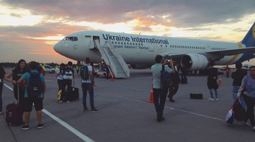 В аэропорту «Борисполь» самолет Киев – Бангкок совершил аварийную посадку
