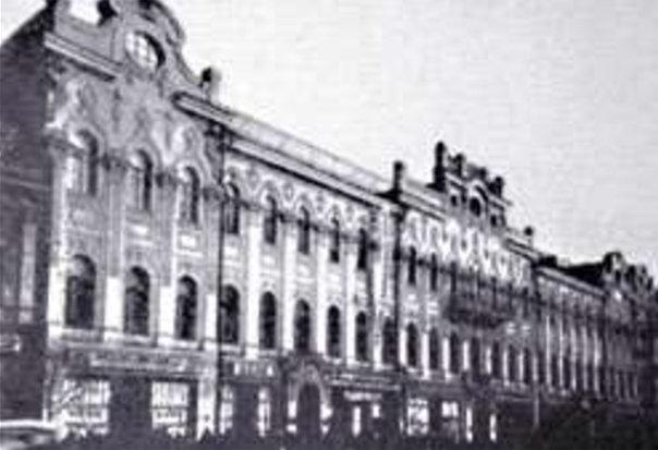 Крещатик, 25, здание Украинского телеграфного агентства, где на первом этаже в 1919 г. размещался Отдел особого осведомления. Не сохранилось