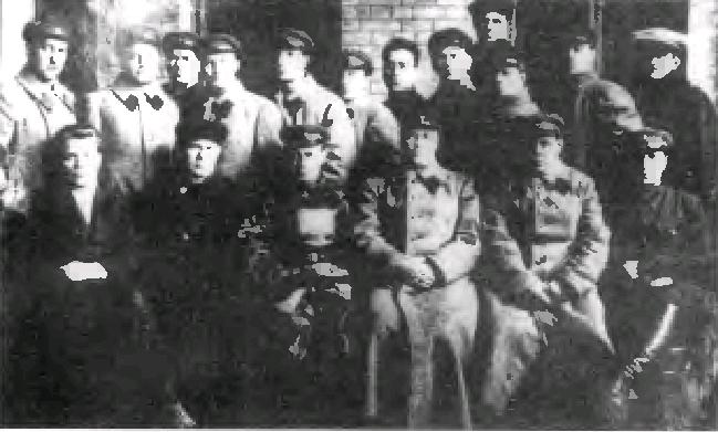 Сотрудники линейной ЧК на Юго-Западной железной дороге. Фото из архивов СБУ