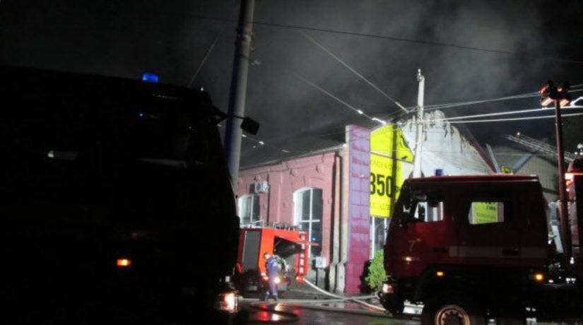 При пожаре в одесской гостинице погибли двое киевлян