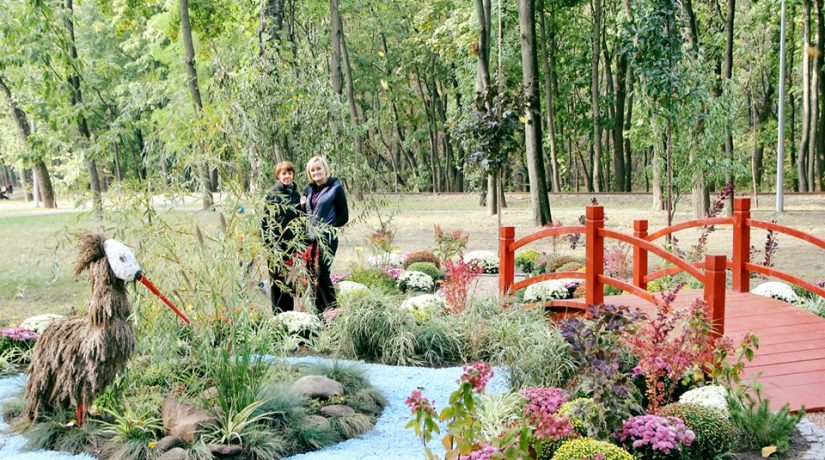 В Сырецком парке появилась ландшафтная композиция «Яркий Китай»