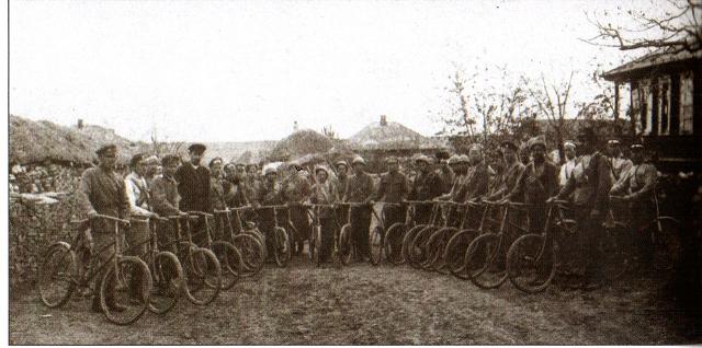 Велосипедные части Добровольческой армии