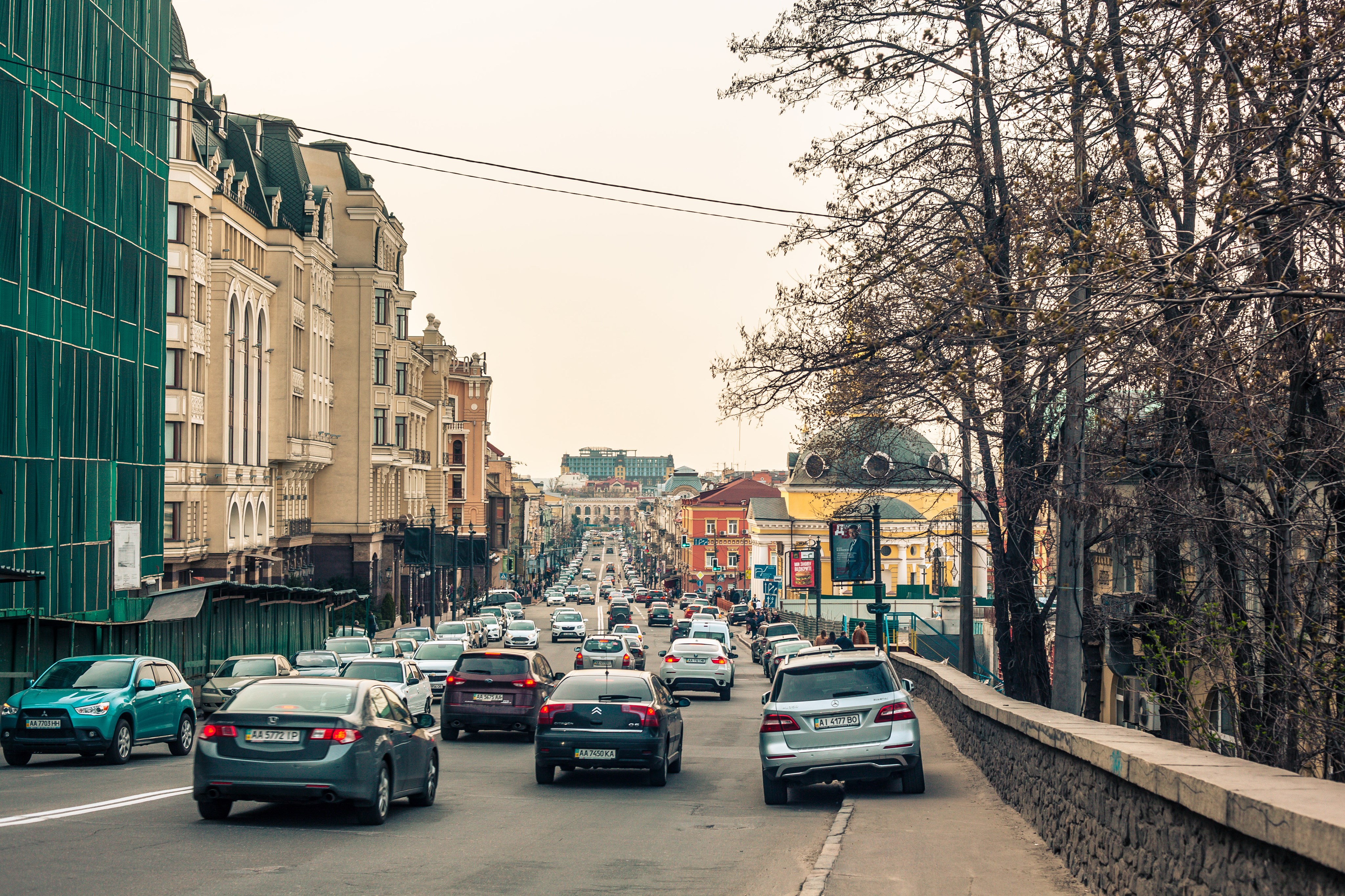 Киев, автотрафик