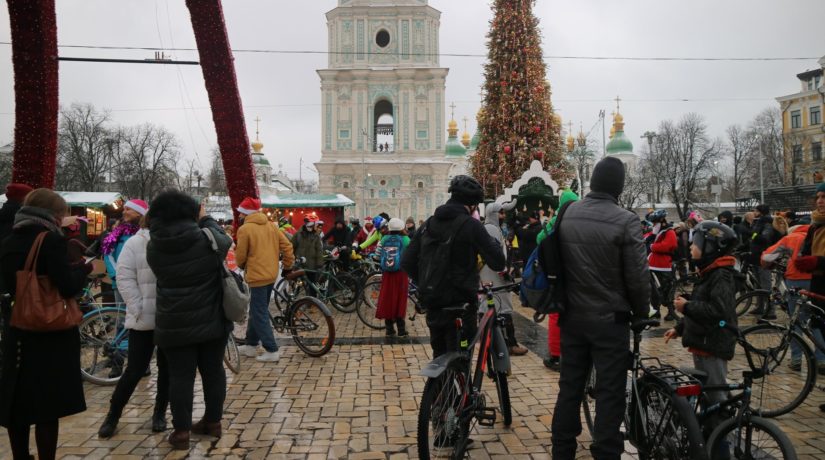 Велопарад праздничный Киев 2019