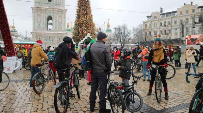 Велопарад праздничный Киев 2019