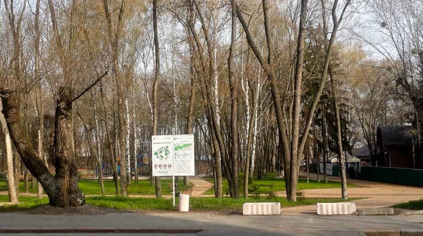 В парке «Спутник» обустроят спортивные площадки