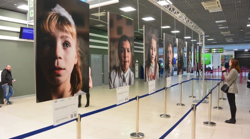 Когда дети ничьи. Благотворительная фотовыставка в аэропорту «Киев»
