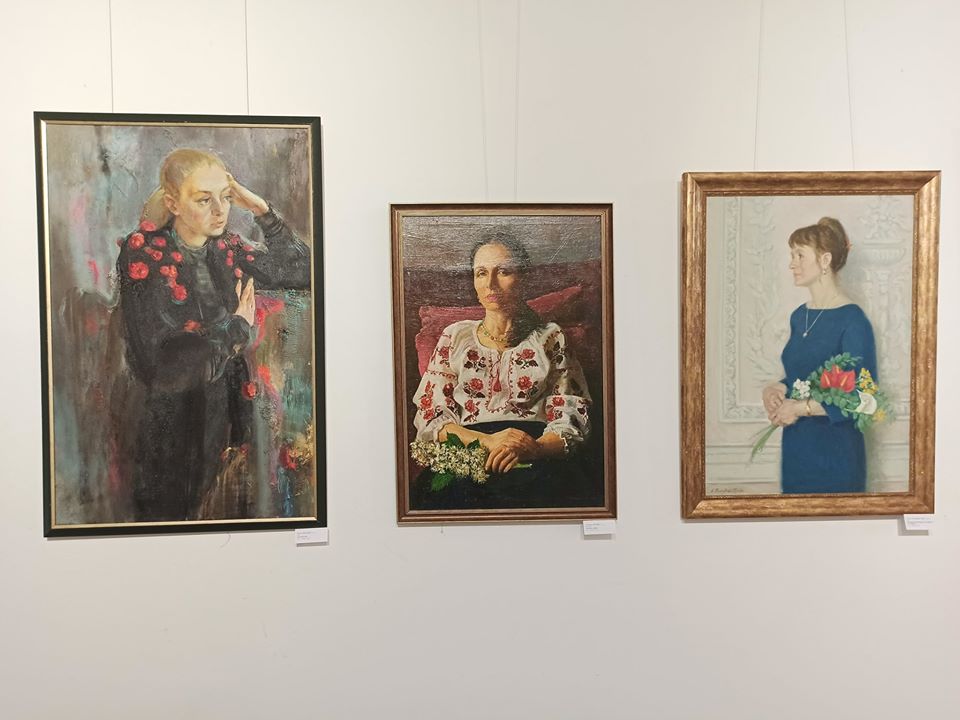 женский портрет, выставка, Дом художника