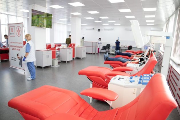 У столиці різко зменшилась кількість донорів крові