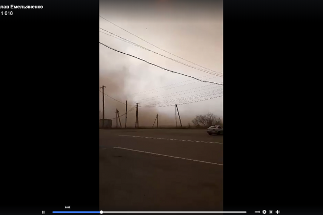 Вітер роздмухав пожежі в Чорнобилі