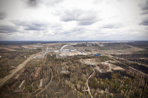Фото дня. Як виглядає сховище радіоактивних відходів Чорнобиля