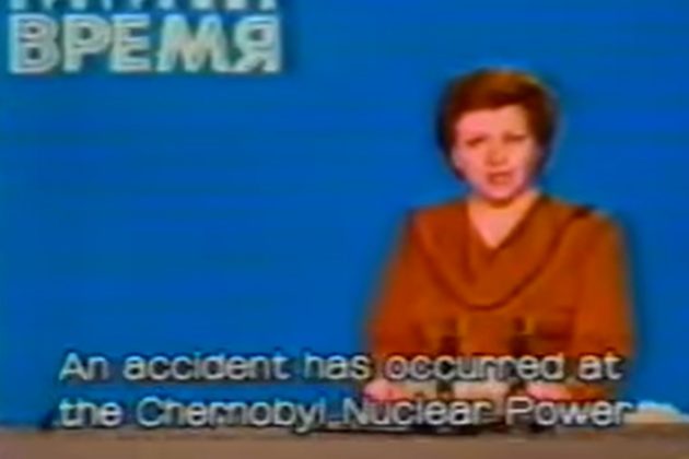 День 28 квітня 1986 року. Радянський Союз повідомив про аварію в Чорнобилі