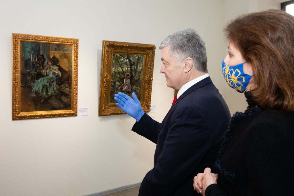 порошенко, картини, виставка