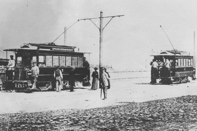 Київ 1892. Запуск першого трамваю у Східній Європі
