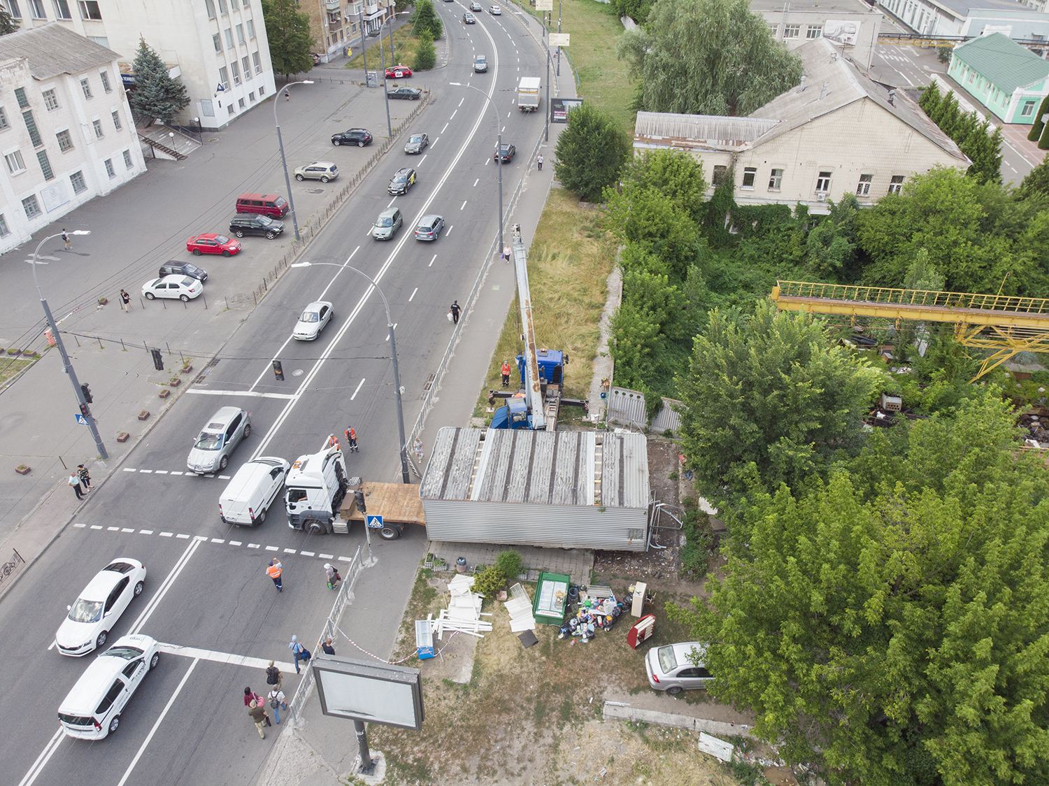 алкомаф, демонтаж