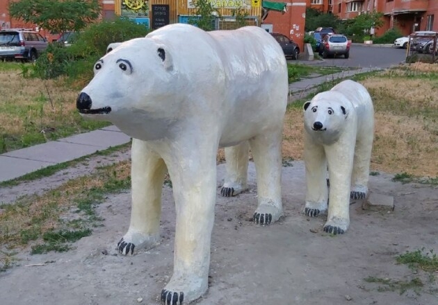 Де на Позняках можна побачити білих ведмедів (ФОТО)