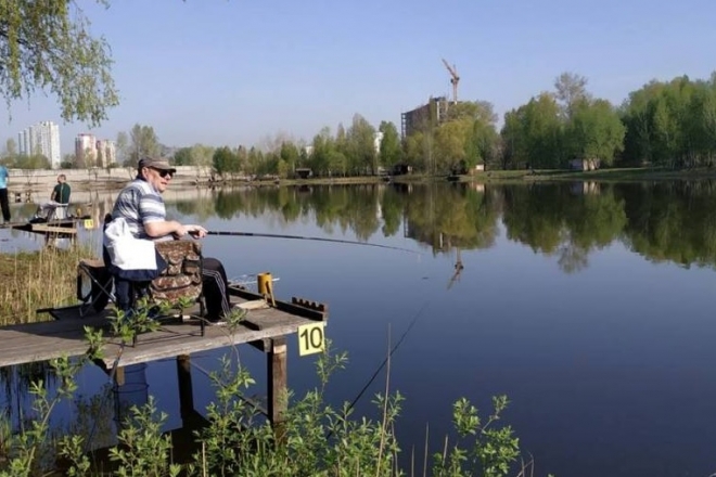Риболовля та спортивні тренажери. У Києві облаштують нову зону відпочинку