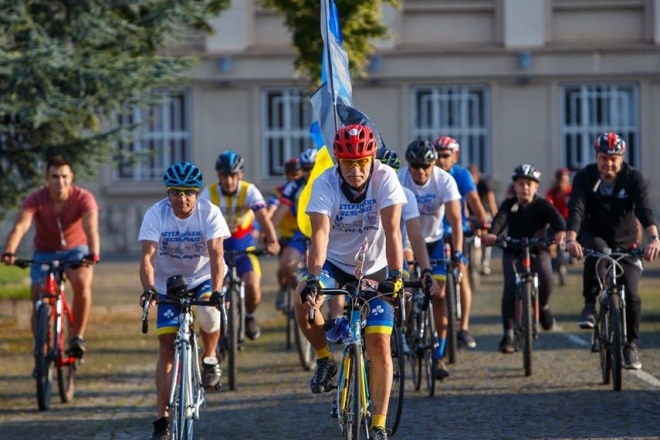 На Київщині зустрічатимуть ветеранів – учасників Всеукраїнського велопробігу