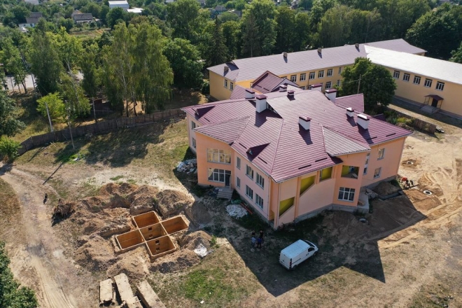 На Київщині будують новий дитсадок. Туди зможуть піти майже 80 дітей
