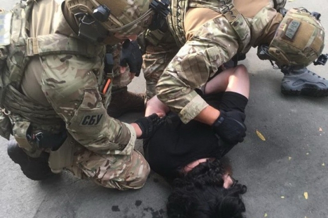 У Києві затримали іноземного бойовика (ФОТО)