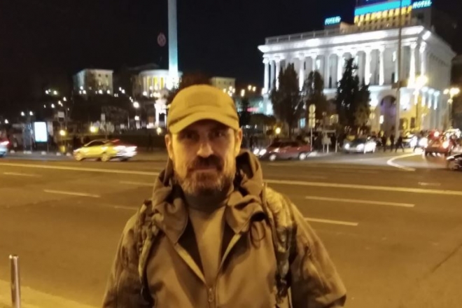 Ветеран, що підпалив себе на Майдані Незалежності, помер