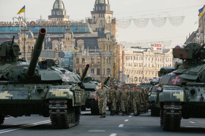 На Хрещатику пройде парад військ з нагоди 30-ї річниці Незалежності України