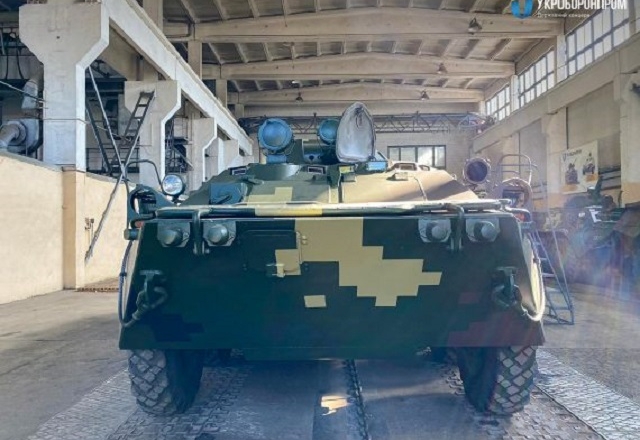 Київський завод модернізував БТРи для армії