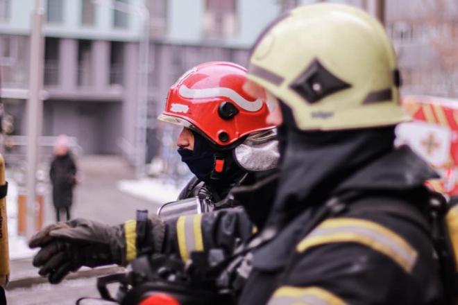 В центрі Києва сталася пожежа в ресторані
