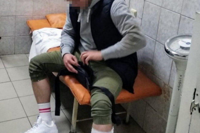 П`яничка, який побив лікаря стільцем, постане перед Печерським судом