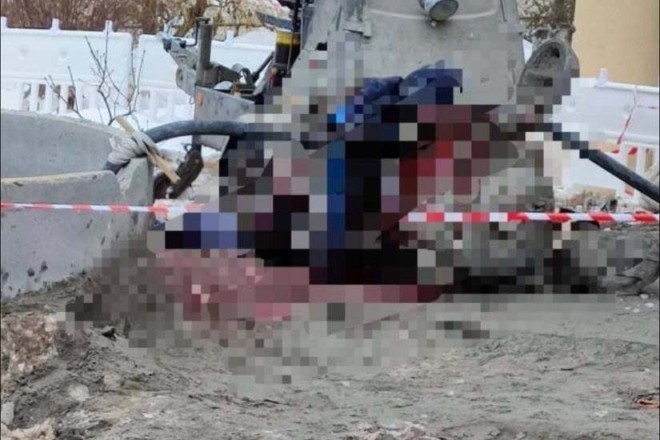 З’явилось жахливе відео з будівництва, де чоловікові відірвало ногу (ВІДЕО 18+)