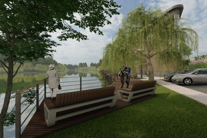 Як виглядатиме парк імені Рильського після реконструкції (ФОТО)
