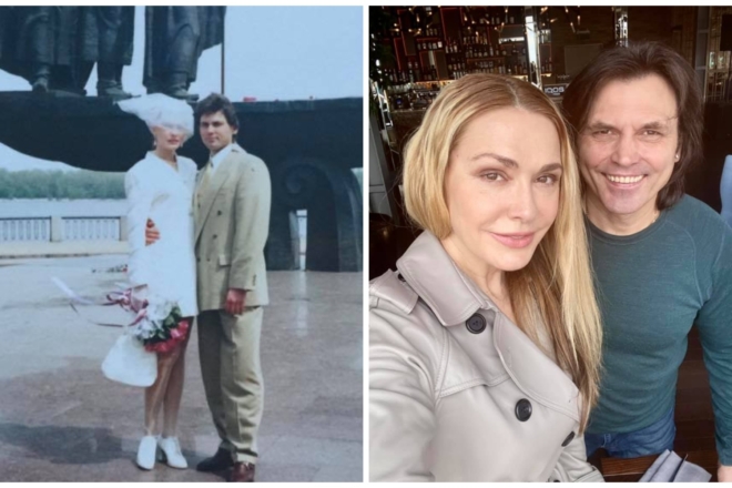 “Сонечко” впав на коліна: подружжя Сумська-Борисюк святкує срібне весілля (ФОТО, ВІДЕО)