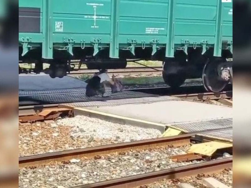 На Київщині люди лізли під вантажним потягом, щоб встигнути на електричку