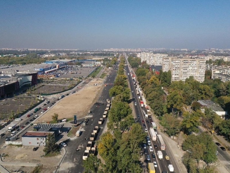 Ремонт Великої кільцевої дороги: ділянку біля Одеської площі почали асфальтувати – коли відкриють рух