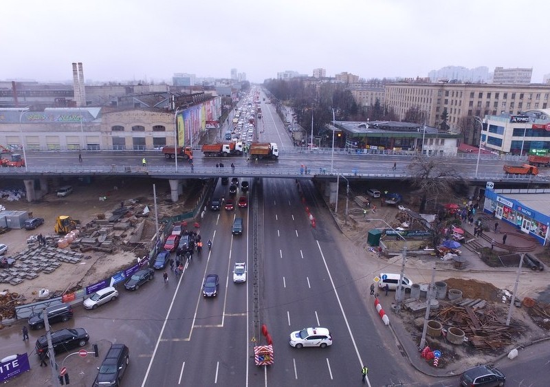 Будівництво розв’язки на Шулявському шляхопроводі: справа все ще залежить від 5-го цеху «Більшовика»