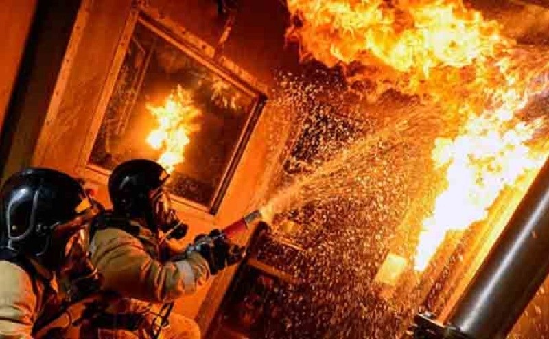 У пожежі на Борщагівці загинула жінка