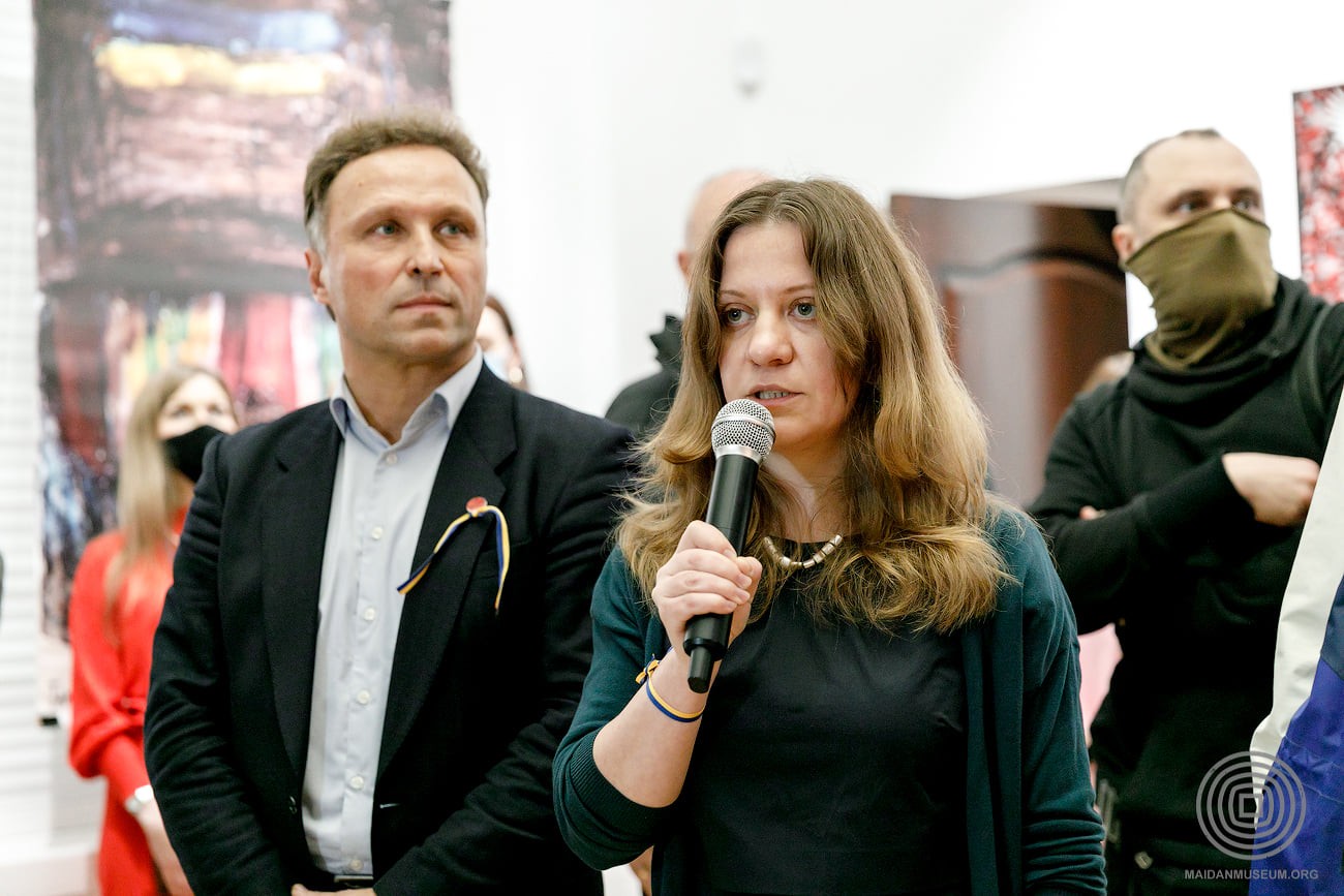 перша виставка у Галереї протестного мистецтва Музею Майдану